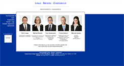 Desktop Screenshot of lbg-kanzlei.de